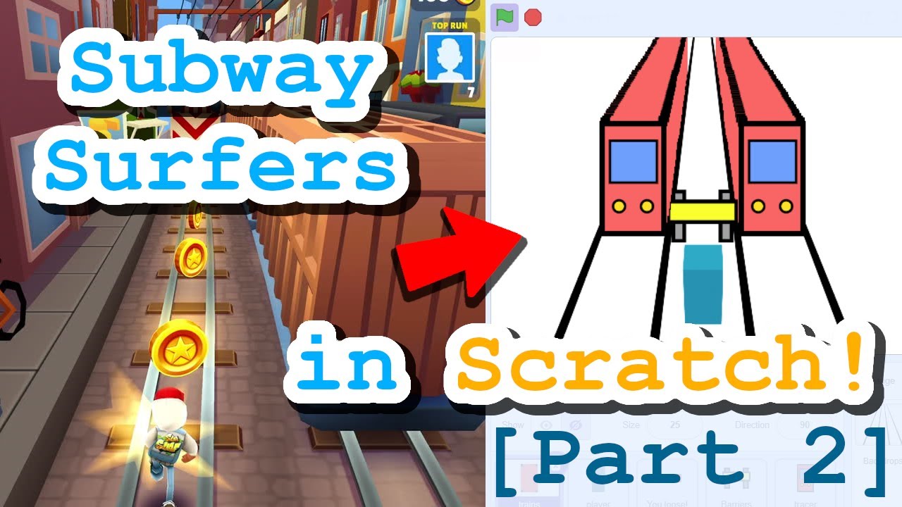 Subway Surfers in Scratch tutorial! [Part 2] - YouTube