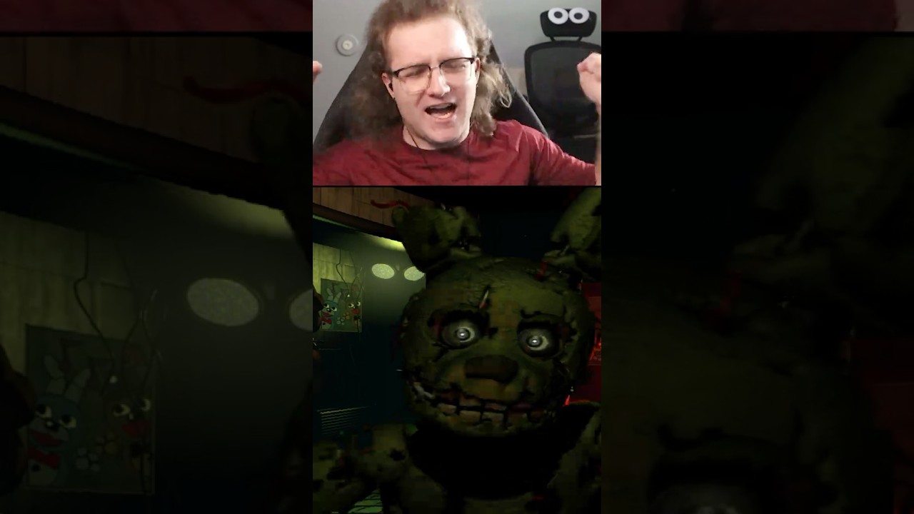 Я пытался пройти FNAF, используя только свой голос