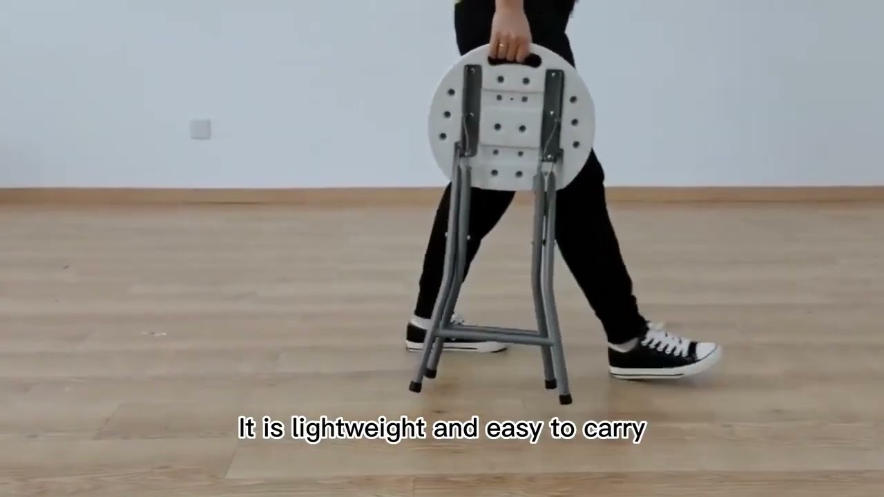 Aicathlon HDPE Plastic Portable Folding Stool For Camping AC-D96