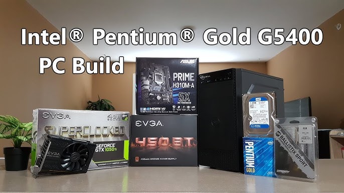 PC Gamer Intel Pentium G5400 Gold - GTX 1650 4GB - 8GB RAM - SSD 120GB -  500W - PC Gamer com o melhor preço é na Coimbra Virtual