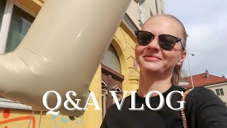 Q&A VLOG | Vlastní bydlení, můj názor na plastické operace, time management a spousta dalších otázek