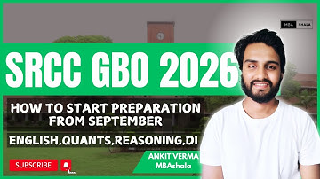 SRCC GBO 2026 | Question Paper Analysis | Chapter-wise Breakdown of Quants & DI, Reasoning & English