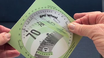 BMI Wheel by American Slide-Chart | Perrygraf