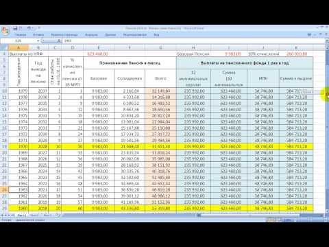 Как начислить пенсию по возрасту