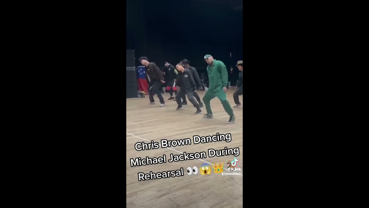 Chris Brown Danced Michael Jackson The Way Wow Shorts