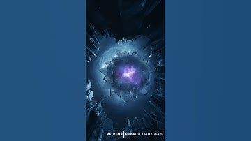 D&D | Frozen Cavern Part 3 No Grid | Animated Battle Maps