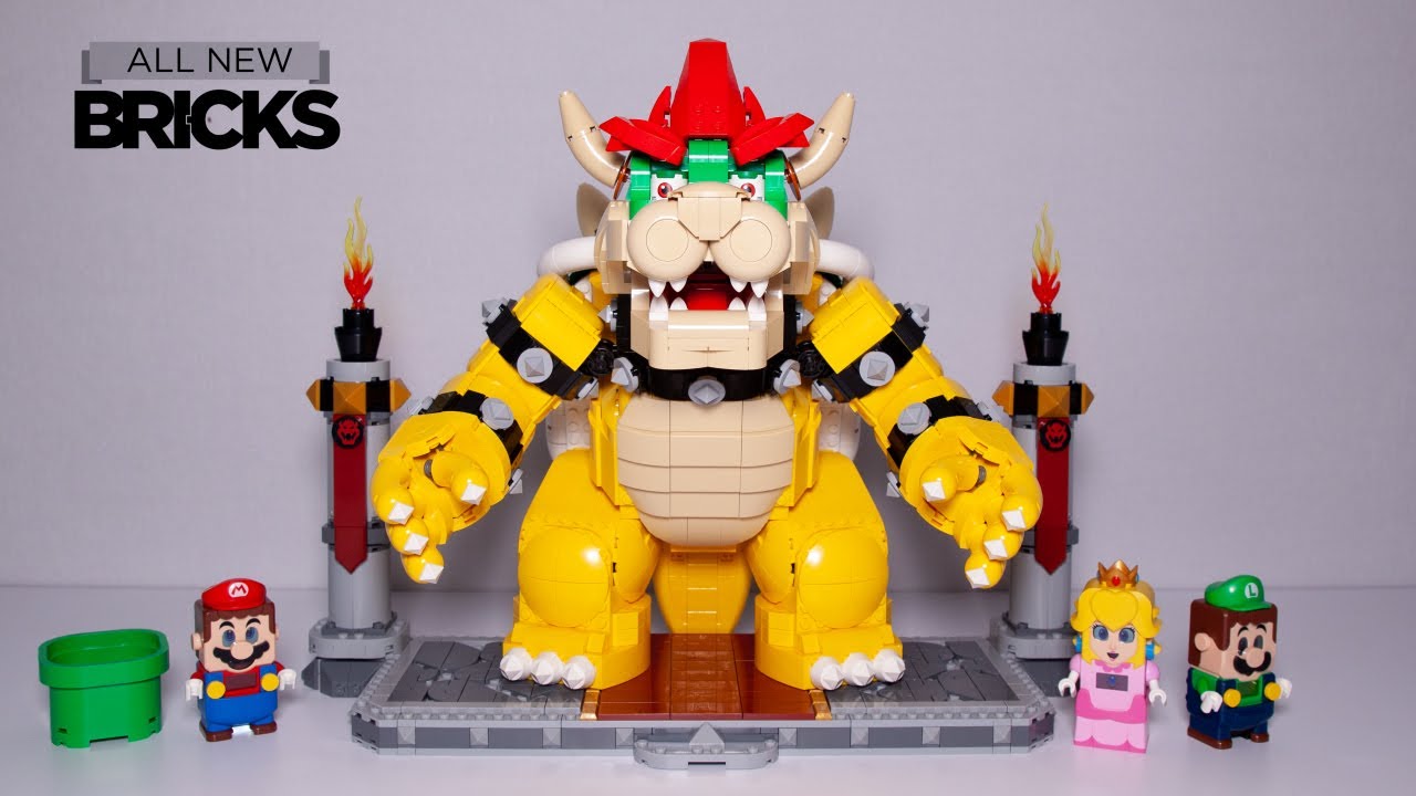 Lego Super Mario 71411 The Mighty Bowser Speed Build 