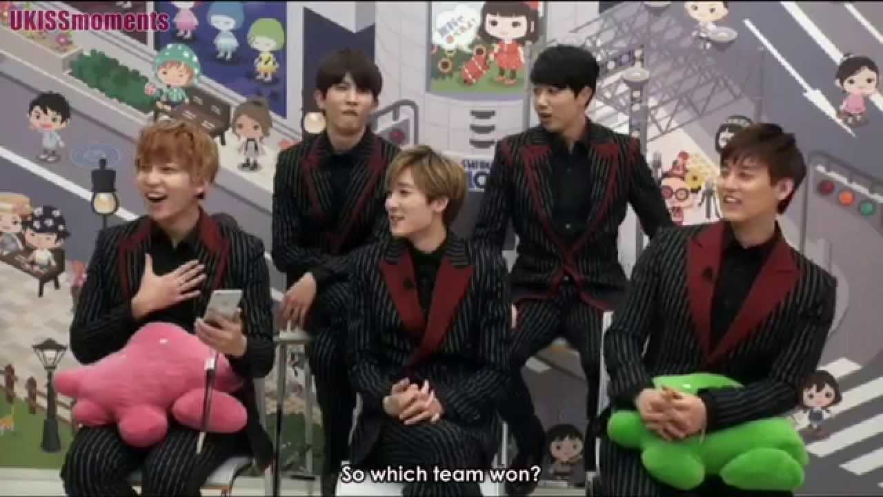 [ENG SUB] 141217 U-KISS English Pronunciation Test