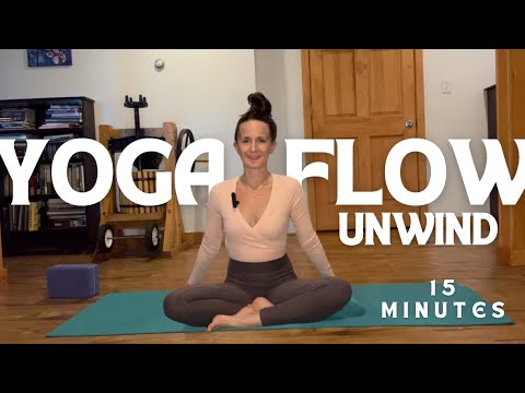 Yoga Flow to Unwind & Relax | 15 Minutes - YouTube