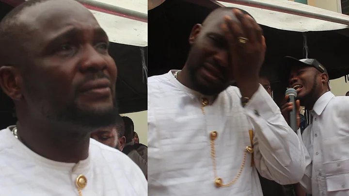 YOMI FABIYI GETS EMOTIONAL CRIES AT HIS SON'S NAMING CEREMONY
