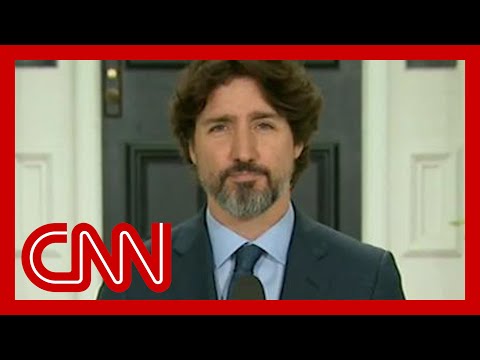 Trudeau was asked about Trump.  See how long it took him to respond