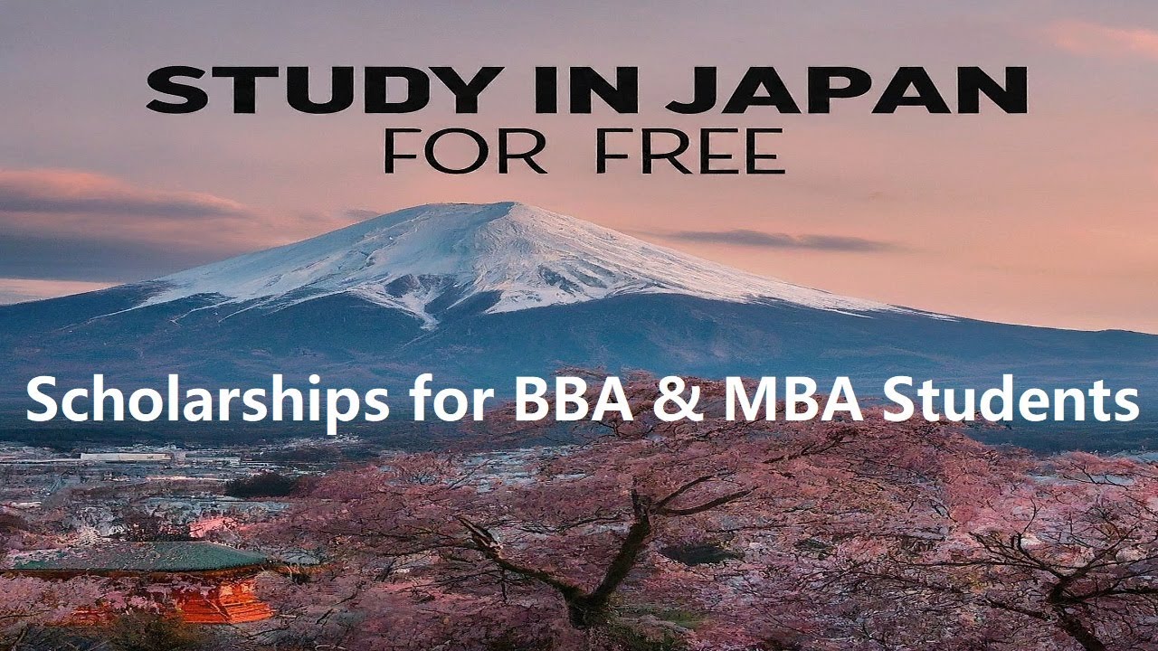 Top Scholarships in Japan for BBA & MBA Programs!