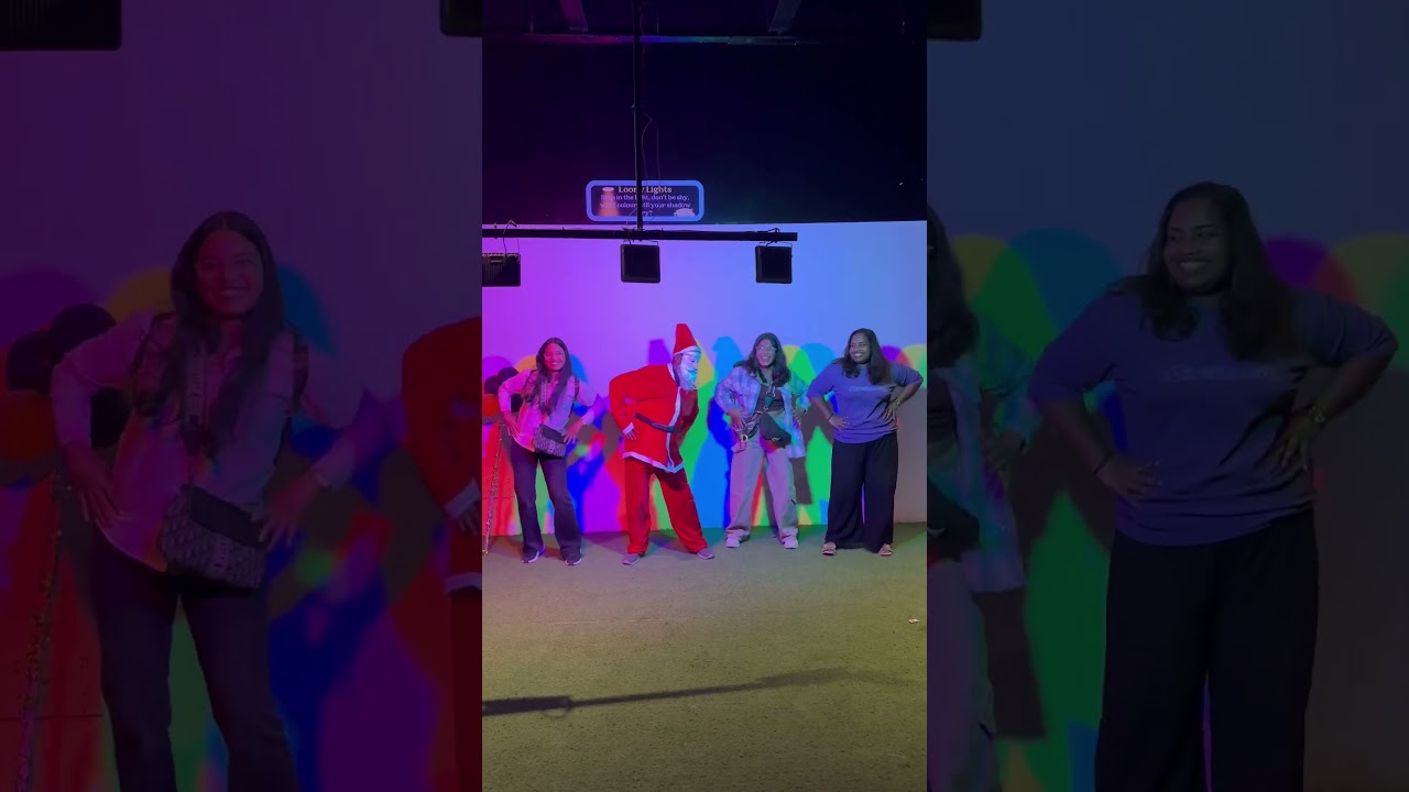 🎅Santa s Quick Dance From Snow City Bangalore🔥