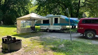Extreme Heat Pop-Up Tent Camping & Kayaking - Fishtrap Lake, Kentucky