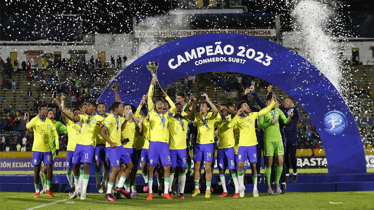 Brasil é campeão invicto da CONMEBOL Sub17 – 2023 - CONMEBOL