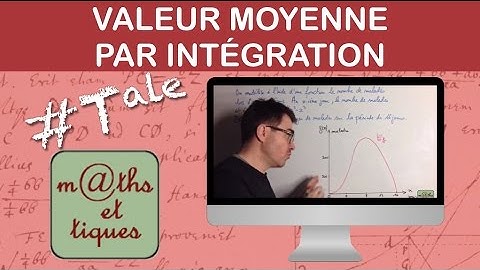 Calculer la valeur moyenne d
