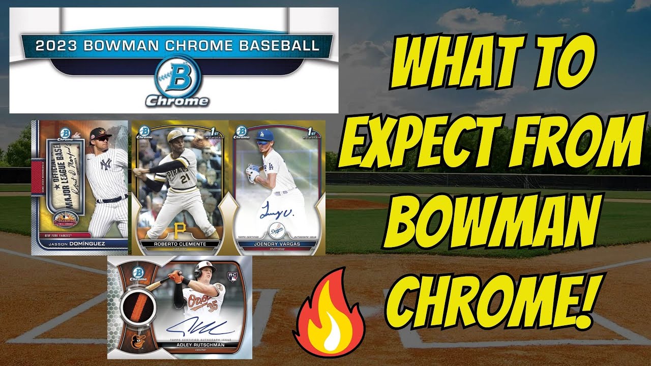 2023 Bowman Chrome Preview! What to Expect from it upon Release! 