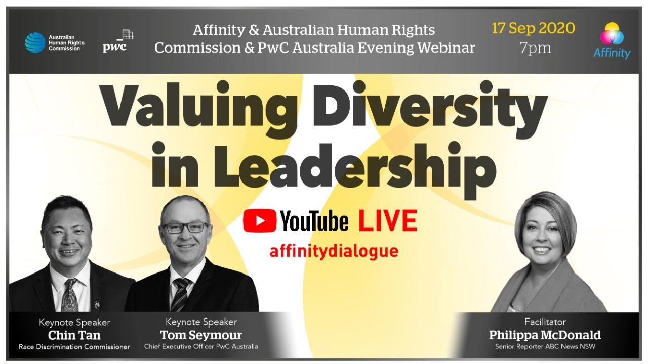 Affinity & Aus Human Rights Commission & PwC Aus Webinar: Valuing