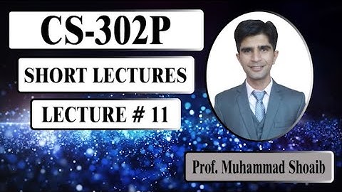 CS302P Lecture 11 || Sequential Circuits Using Flip Flops