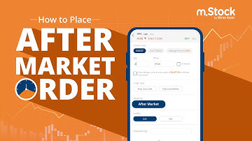 How to Place After Market Order (AMO) on mStock | What is AMO | AMO for Equity-F&O