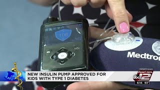 Video: New pump helps kids with Type 1 diabetes manage blood-sugar levels