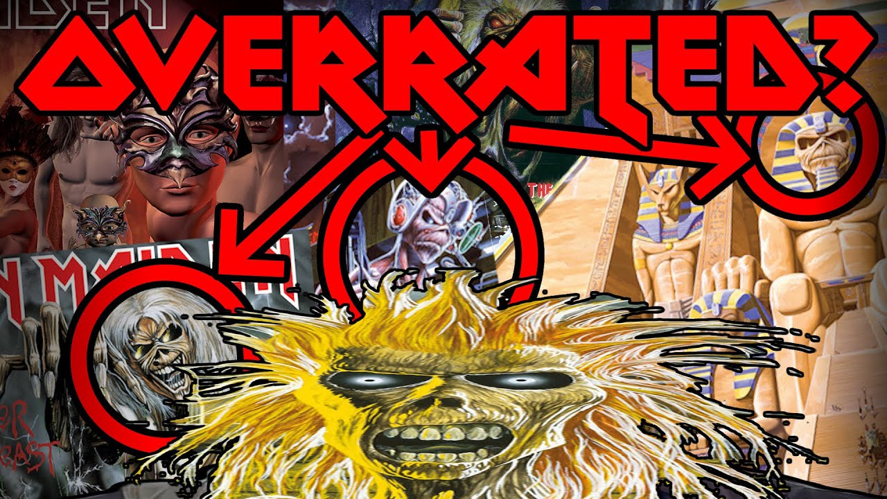 IRON MAIDENS ALBUM COVERS...