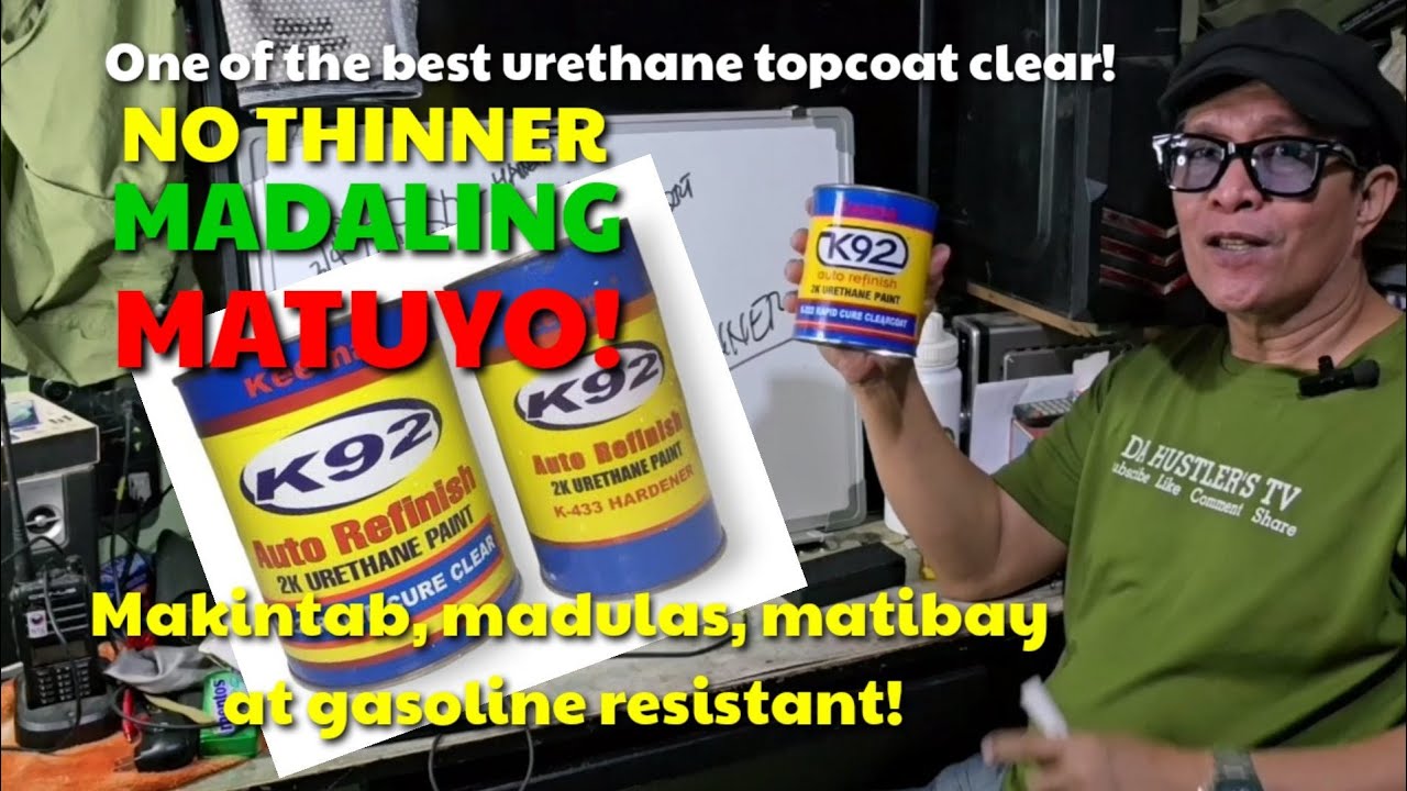 HONEST REVIEW OF K92 URETHANE RAPID CURE CLEAR I DA HUSTLER'S TV