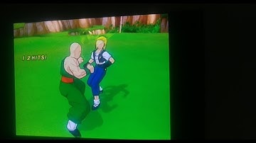 Dragonball Z Budokai 2 Tien Jackhammer Fist on Android 18 Alternate Ryona
