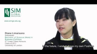 SIM-UOL 2012 Graduate, Diana Limarsono