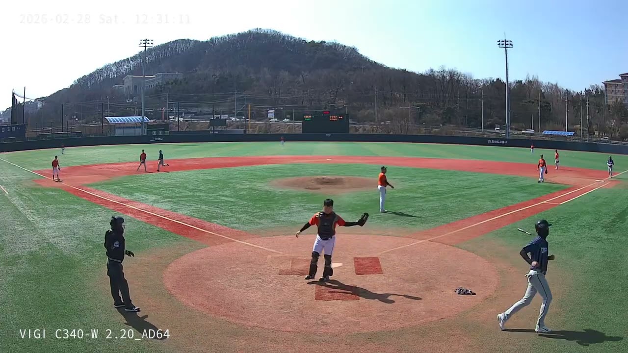삼디플 토요 2월 28일 제 D구장 3경기 풀영상 - 천안, 아산 삼성 디스플레이 야구리그 경기 영상