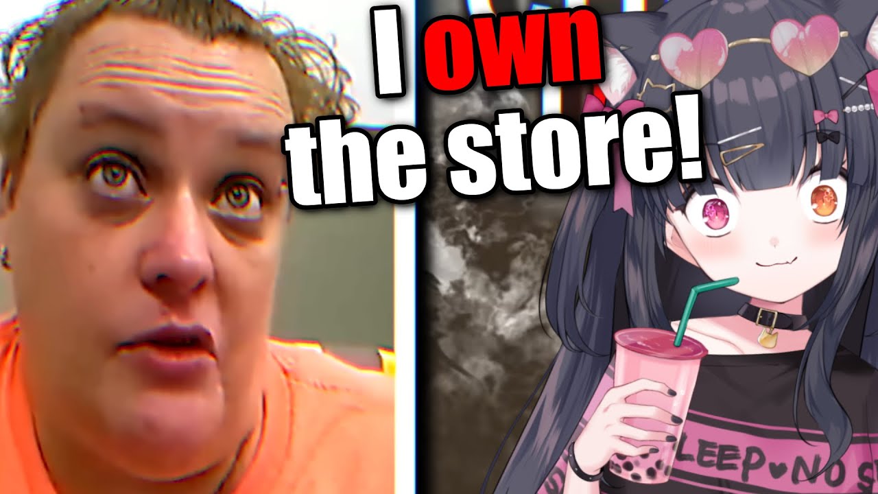 Глупую Карен поймали на краже в магазине! (реакция)