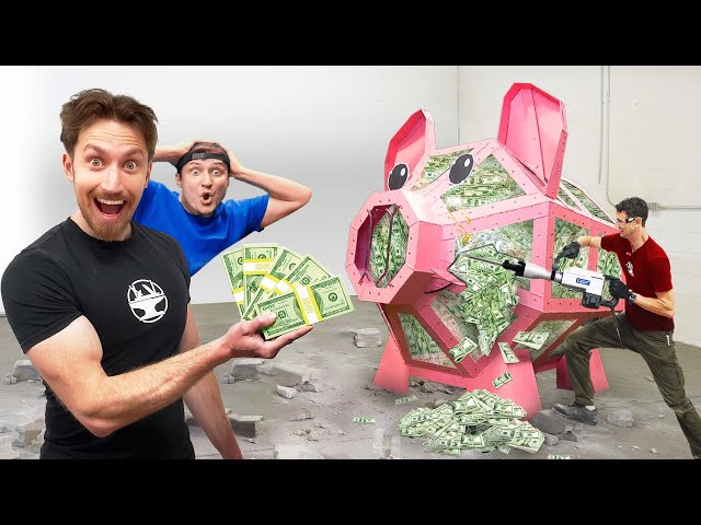 $10,000 if you can break the PIGGY BANK (CHALLENGE) class=