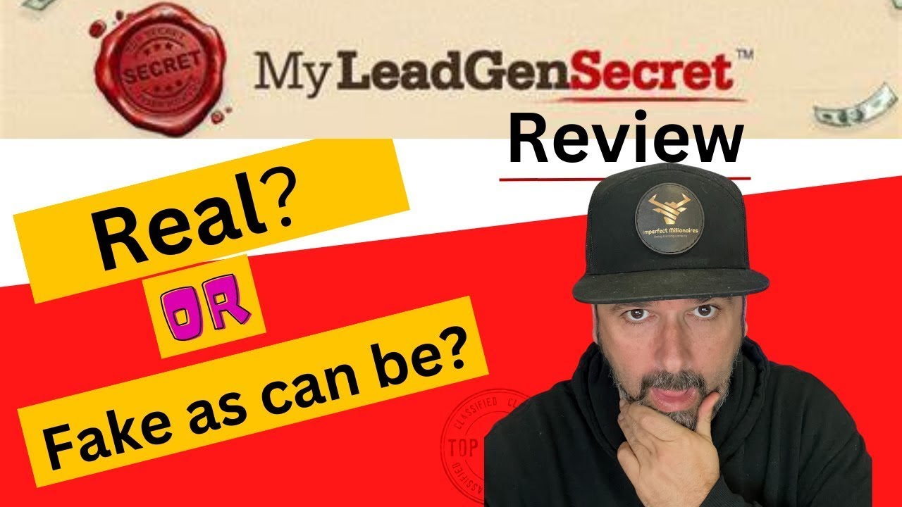 MY LEAD GENERATION SECRET REVIEW , A HONEST REVIEW - YouTube