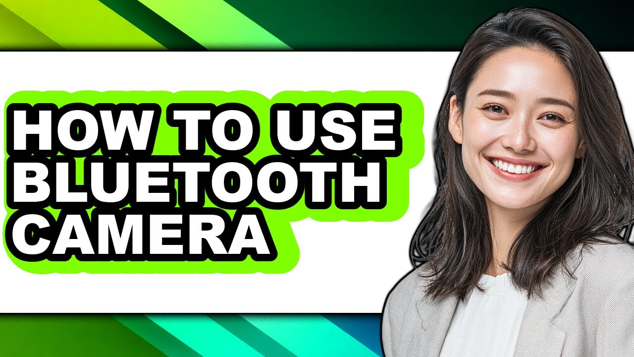 How to Use Bluetooth Camera (only Way) - YouTube