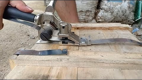 Review Kìm siết đai inox loại lắc tay - 0985.638.862 - Hukata.vn