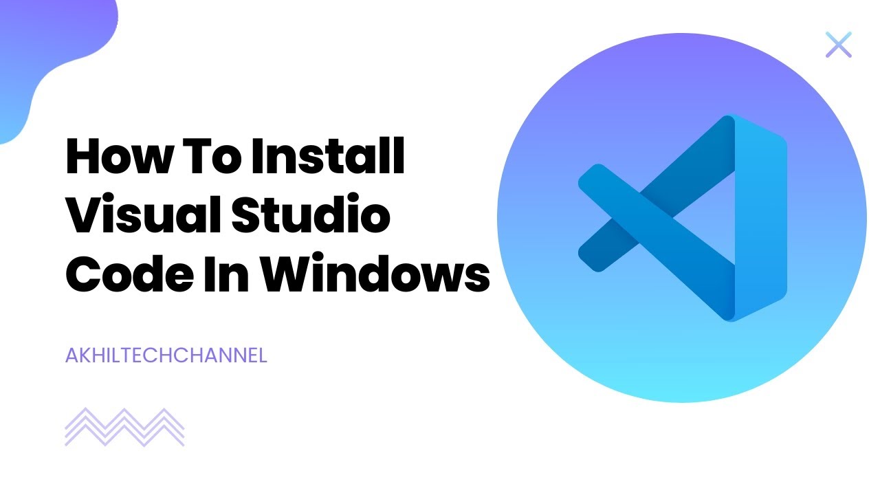 How To Install Visual Studio Code On Windows 11/10 2022 Update Telugu ...