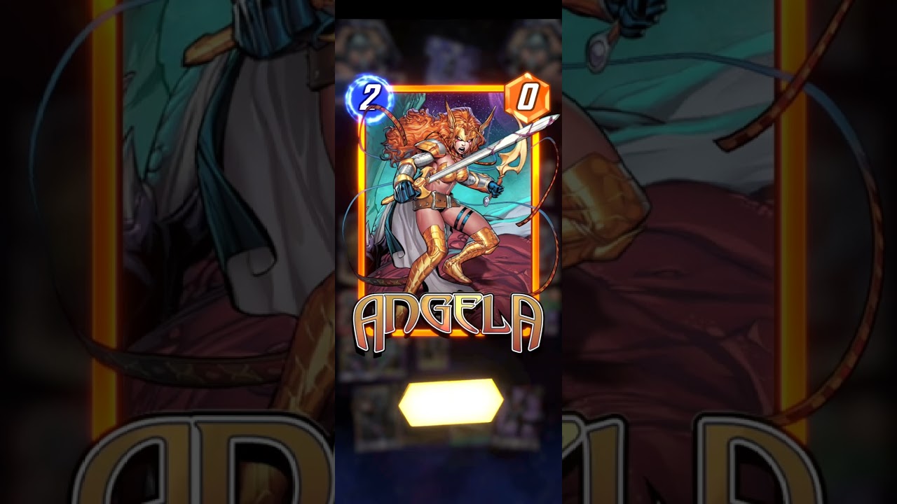 Marvel Snap Angela legendary card upgrade