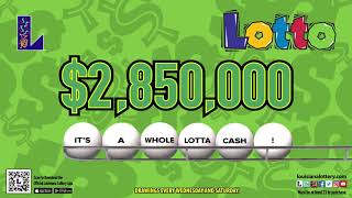 2-1-21 Louisiana Lottery "Lotto" Jackpot Alert!