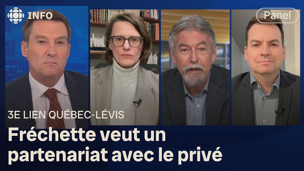 3e lien Québec-Lévis et le privé : l'avis d'Hélène Buzzetti, Michel David et Alec Castonguay