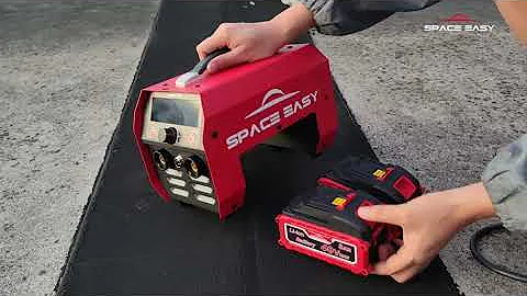 SPACE EASY Cordless DC Battery Powered ARC Stick MMA 130A MIG 160A Welder Portable welding machine