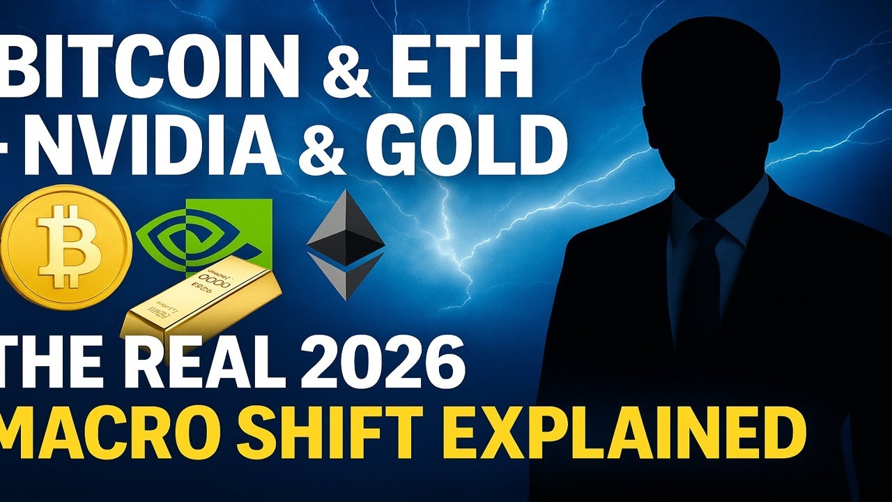 Биткоин и ETH + Nvidia и золото — объяснение реальных макроэкономических изменений в 2026 году