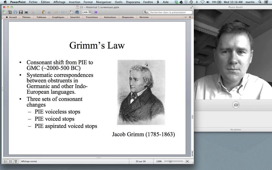 Prehistory of English: Indo-European Family & Grimm's Law
