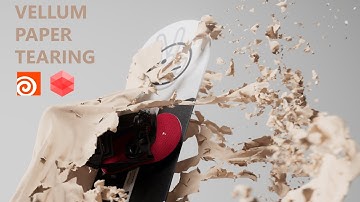 Vellum Tearing - Houdini Cloth Tutorial | Houdini & Redshift