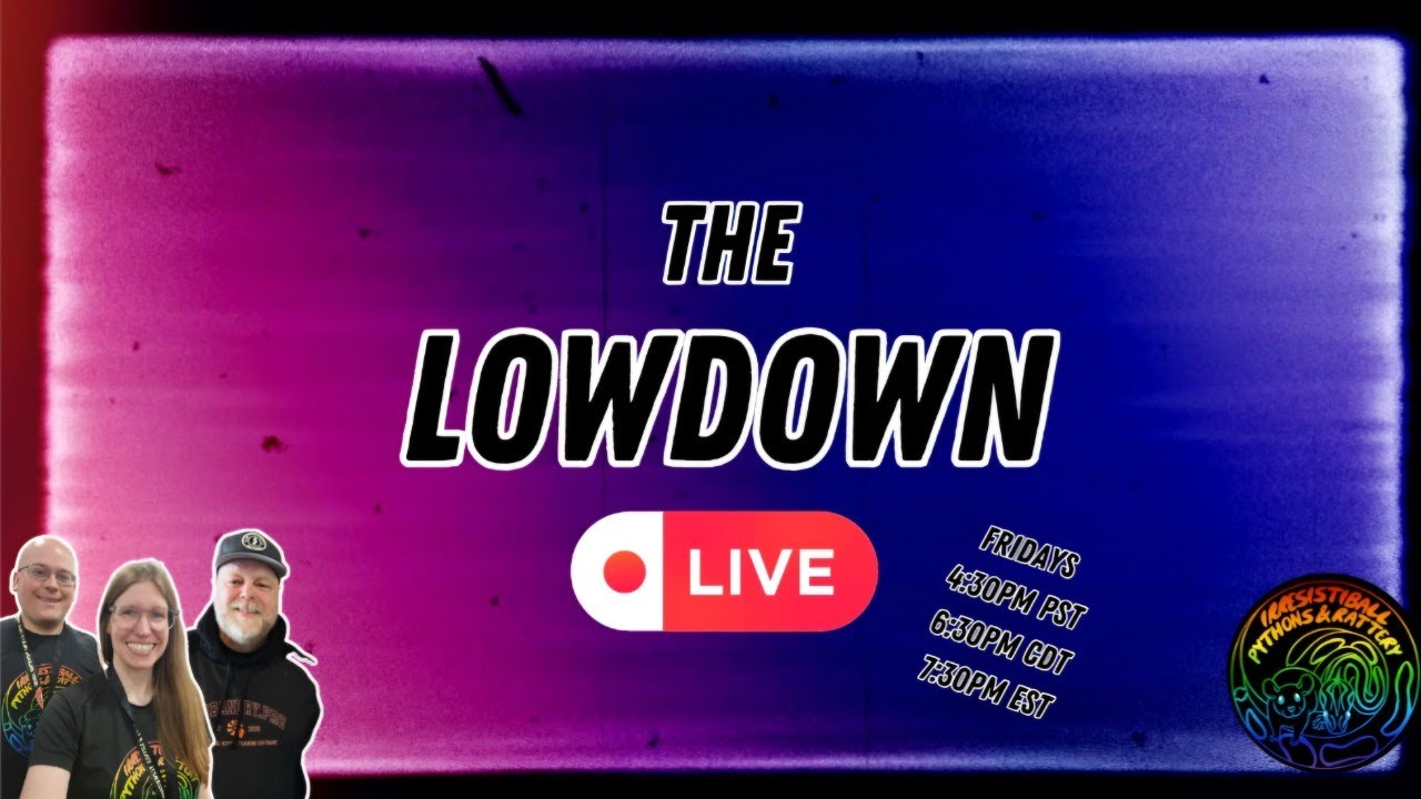 Ep. 1- The Lowdown Live