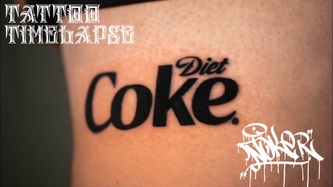 Tattoo Time Lapse (Diet Coke) YouTube