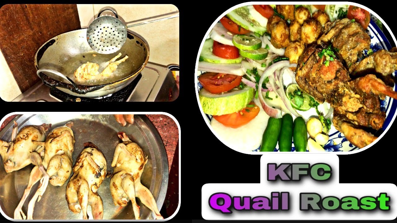 Quail Recipe|KFC Quail Roast