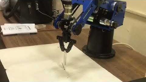 Intellitek Scorbot ER4U: program for welding application