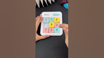 Digital Huarong Road sliding block puzzle, exercise children