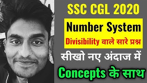 Number System | Questions asked in SSC CGL 2020 by Rohit Tripathi
