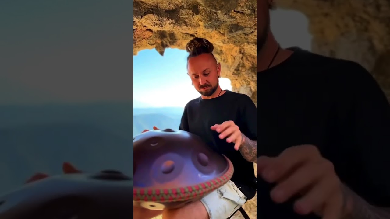 The singing cave I Handpan music I F#low Pygmy Ayasa I Warren Shanti
